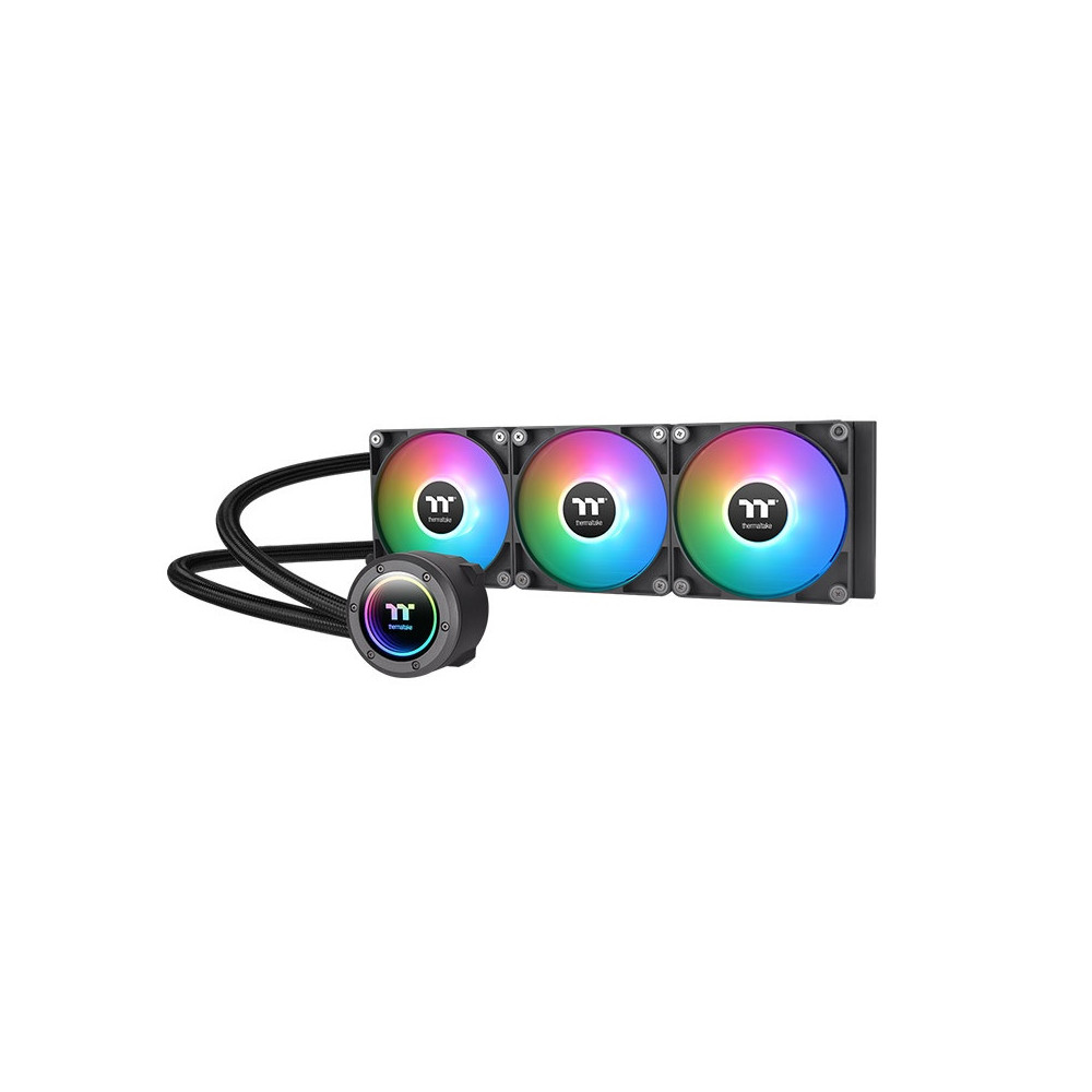 Thermaltake TH420 V2 ARGB Processeur Refroidisseur de liquide tout-en-un 14 cm Noir 1 pièce(s) Thermaltake TH420 V2 ARGB Processeur Refroidisseur de liquide tout-en-un 14 cm Noir 1 pièce(s)