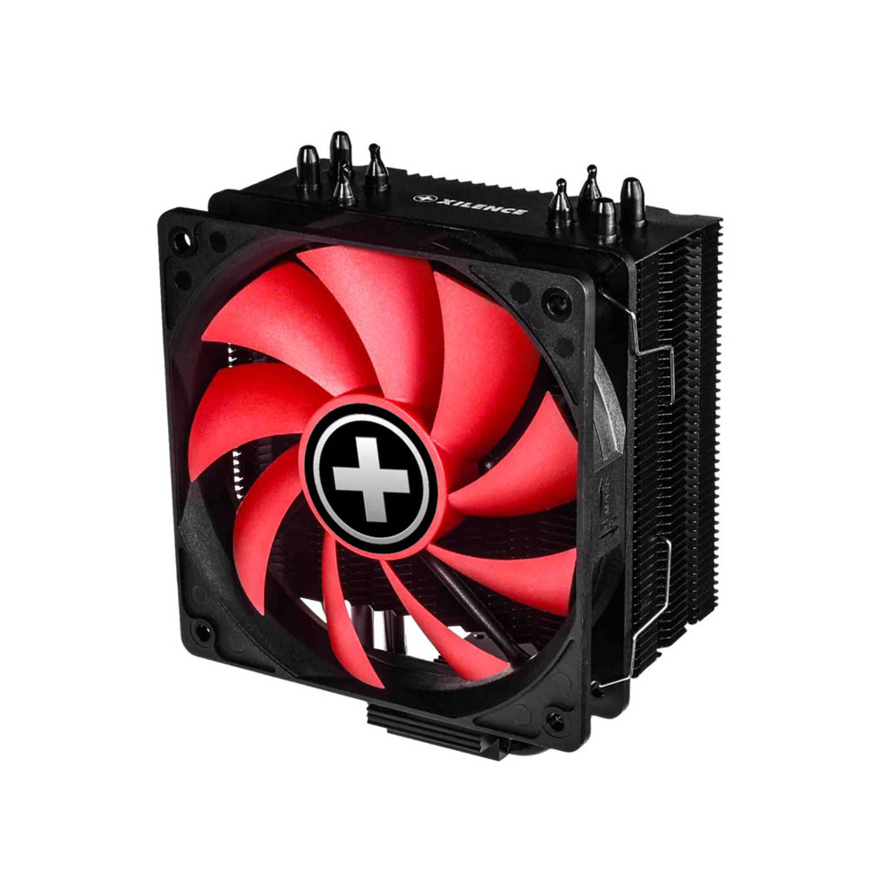 Xilence M704 Processeur Refroidisseur 12 cm Noir, Rouge Xilence M704 Processeur Refroidisseur 12 cm Noir, Rouge