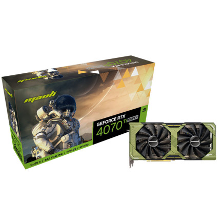 Manli M-NRTX4070TIS 6RMHPPP-M2592 NVIDIA GeForce RTX 4070 Ti SUPER 16 Go GDDR6X