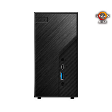 Asrock DeskMini X300 PC de dimension 1,92L Noir AMD X300 Emplacement AM4