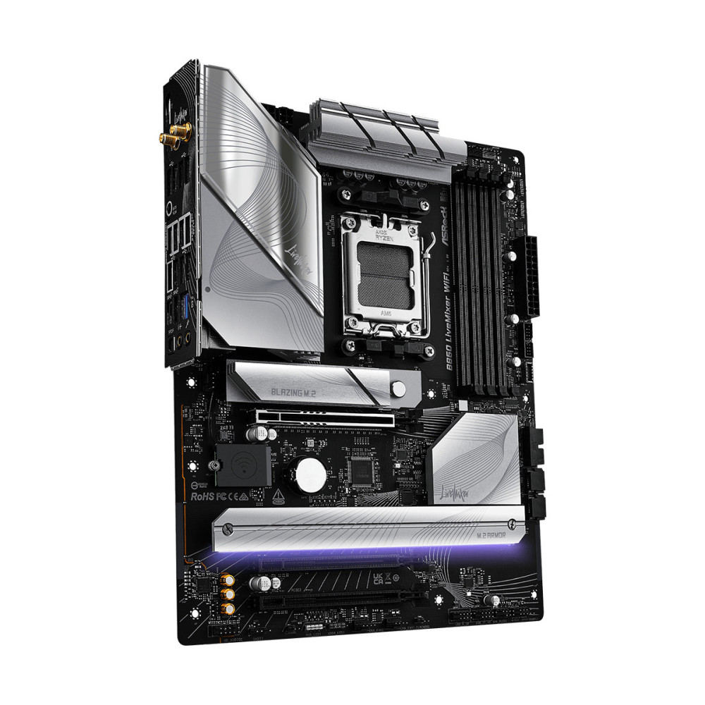 Asrock B850 LiveMixer WiFi AMD B850 Emplacement AM5 ATX