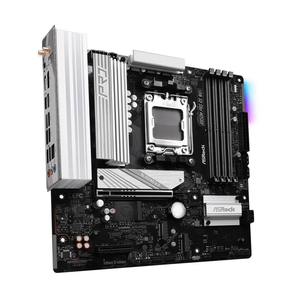 Asrock B850M Pro RS WiFi AMD B850 Emplacement AM5 micro ATX