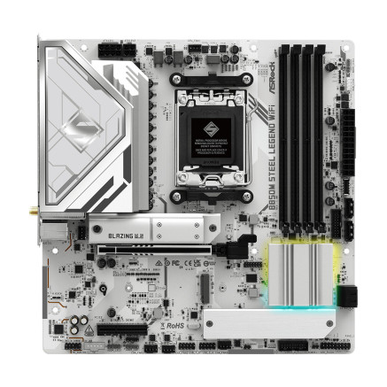 Asrock B850M Steel Legend WiFi AMD B850 Emplacement AM5 micro ATX