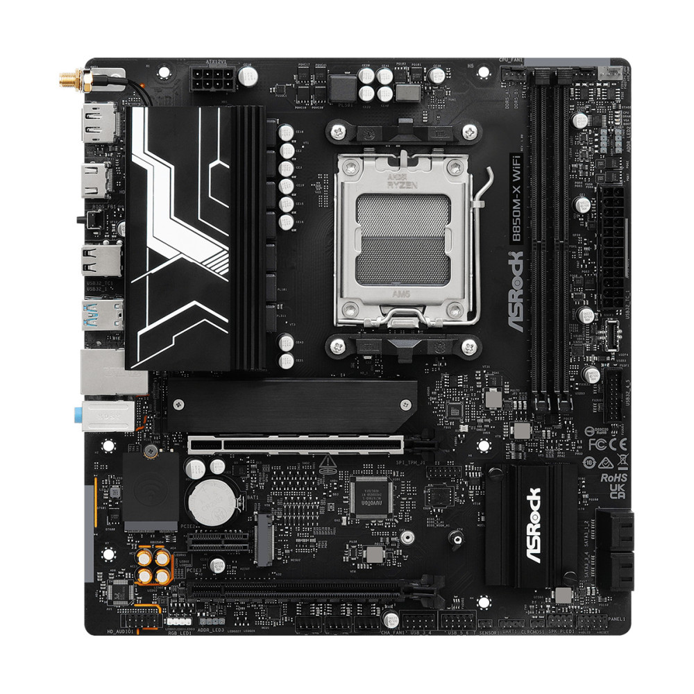 Asrock B850M-X WiFi AMD B850 Emplacement AM5 micro ATX