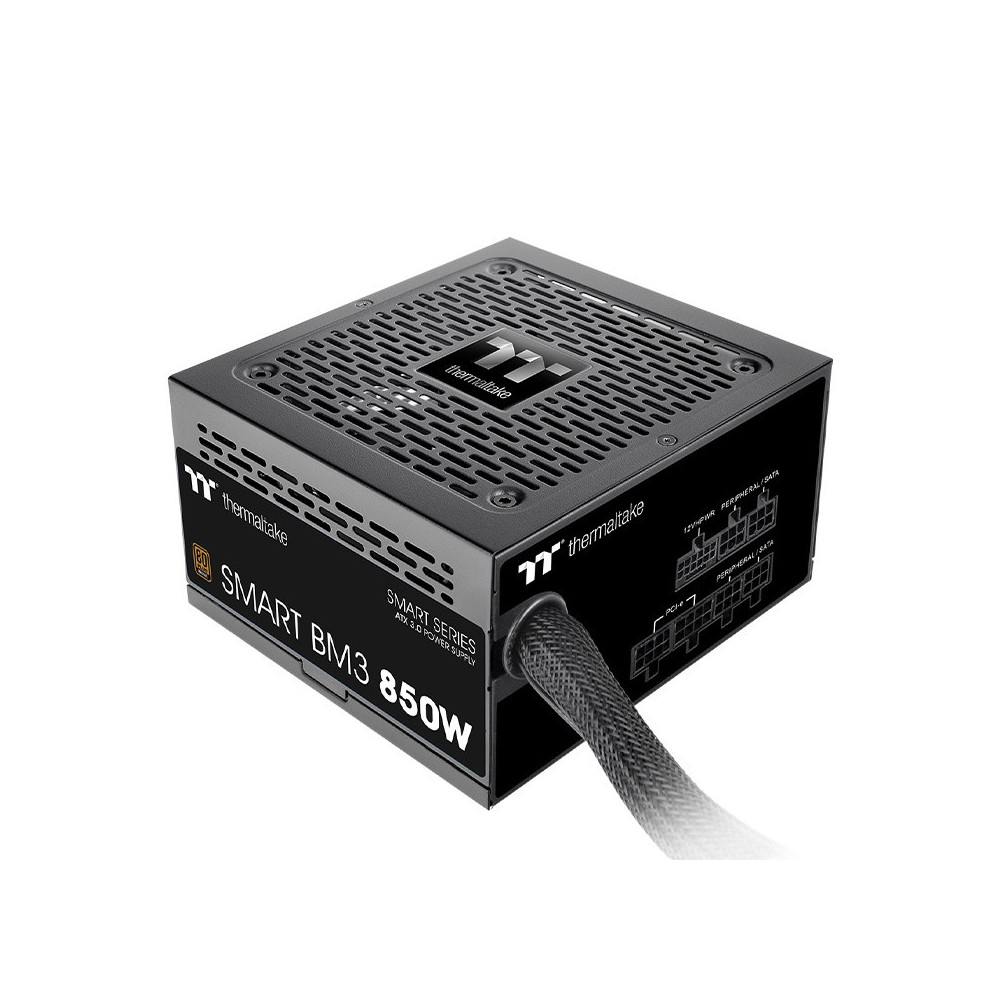 Thermaltake PS-SPD-0850MNFABE-3 unité d'alimentation d'énergie 850 W 24-pin ATX ATX Noir Thermaltake PS-SPD-0850MNFABE-3 unité d'alimentation d'énergie 850 W 24-pin ATX ATX Noir