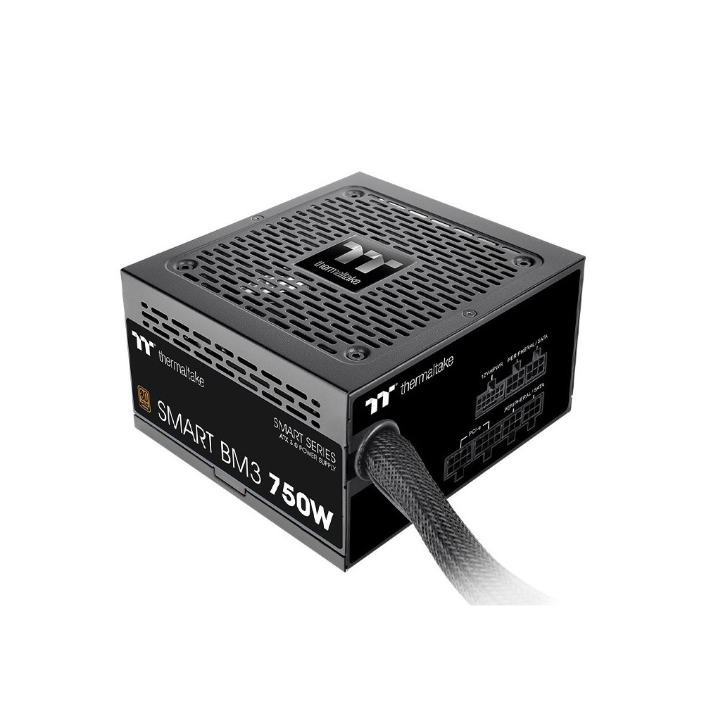 Thermaltake PS-SPD-0750MNFABE-3 unité d'alimentation d'énergie 750 W 24-pin ATX ATX Noir Thermaltake PS-SPD-0750MNFABE-3 unité d'alimentation d'énergie 750 W 24-pin ATX ATX Noir