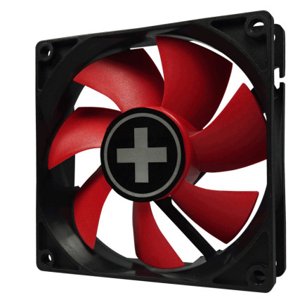 Xilence XPF92.R Boitier PC Ventilateur 9,2 cm Noir, Rouge