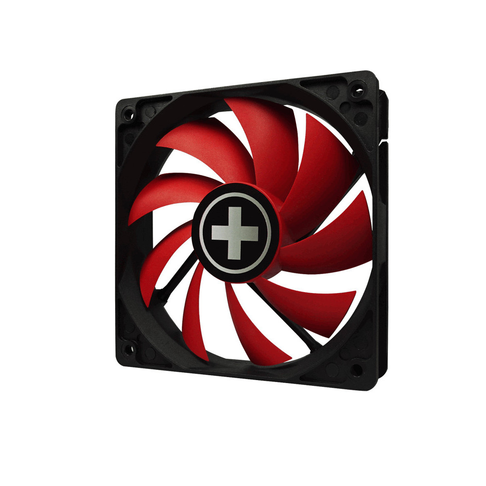 Xilence XPF92.R Boitier PC Ventilateur 9,2 cm Noir, Rouge