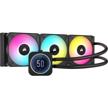 Corsair CW-9060075-WW système de refroidissement d’ordinateur Processeur Refroidisseur de liquide tout-en-un 12 cm Noir 1