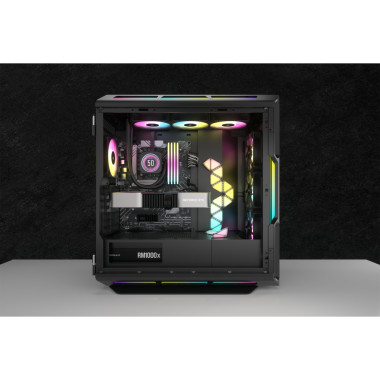 Corsair CW-9060075-WW système de refroidissement d’ordinateur Processeur Refroidisseur de liquide tout-en-un 12 cm Noir 1