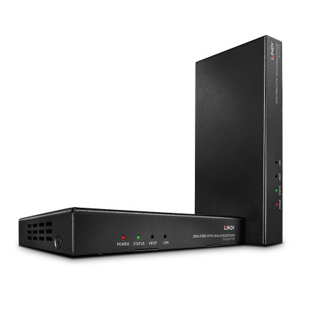 Lindy 38174 extension audio video Émetteur et récepteur AV Noir