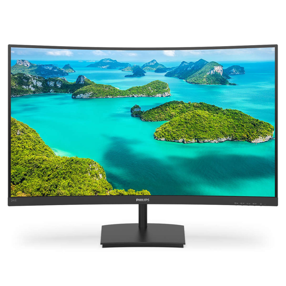 Philips E Line 241E1SCA 00 écran plat de PC 59,9 cm (23.6") 1920 x 1080 pixels Full HD LCD Noir Philips E Line 241E1SCA 00 écran plat de PC 59,9 cm (23.6") 1920 x 1080 pixels Full HD LCD Noir