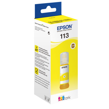 Epson 113 EcoTank Pigment Yellow ink bottle