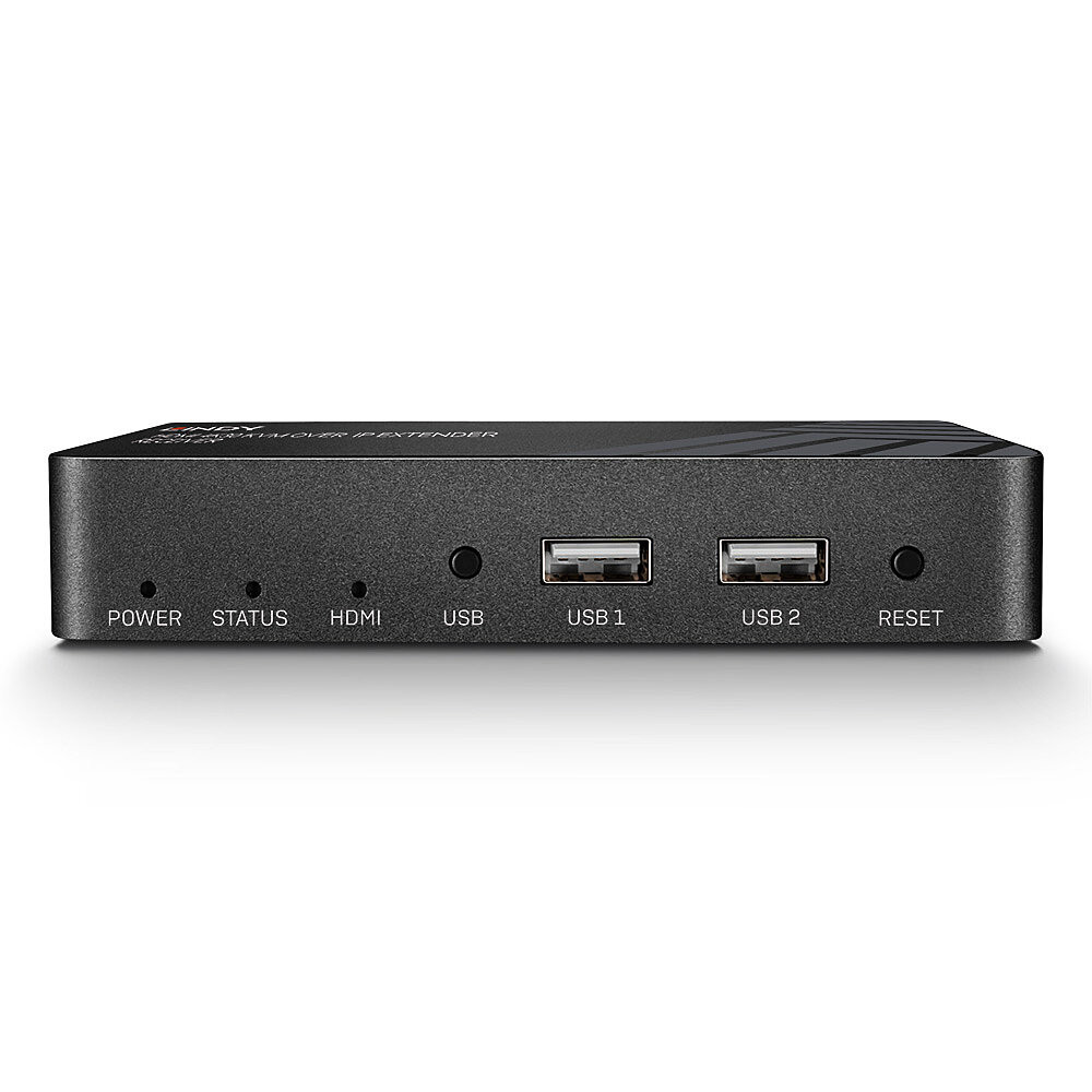 Lindy 38265 extension audio video Récepteur AV Noir