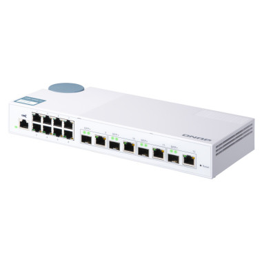 QNAP QSW-M408-4C commutateur réseau Géré L2 Gigabit Ethernet (10 100 1000) Blanc