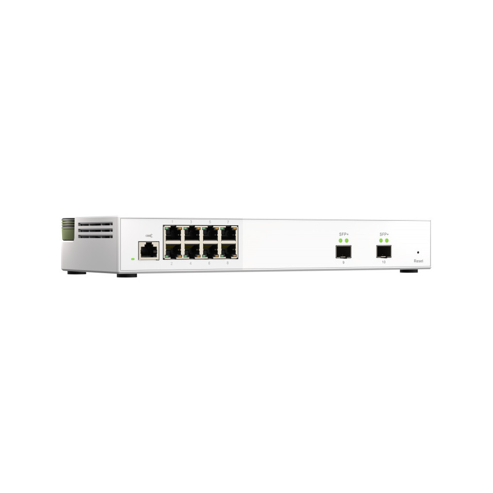 QNAP QSW-M2108-2S commutateur réseau Géré L2 2.5G Ethernet (100 1000 2500) Gris