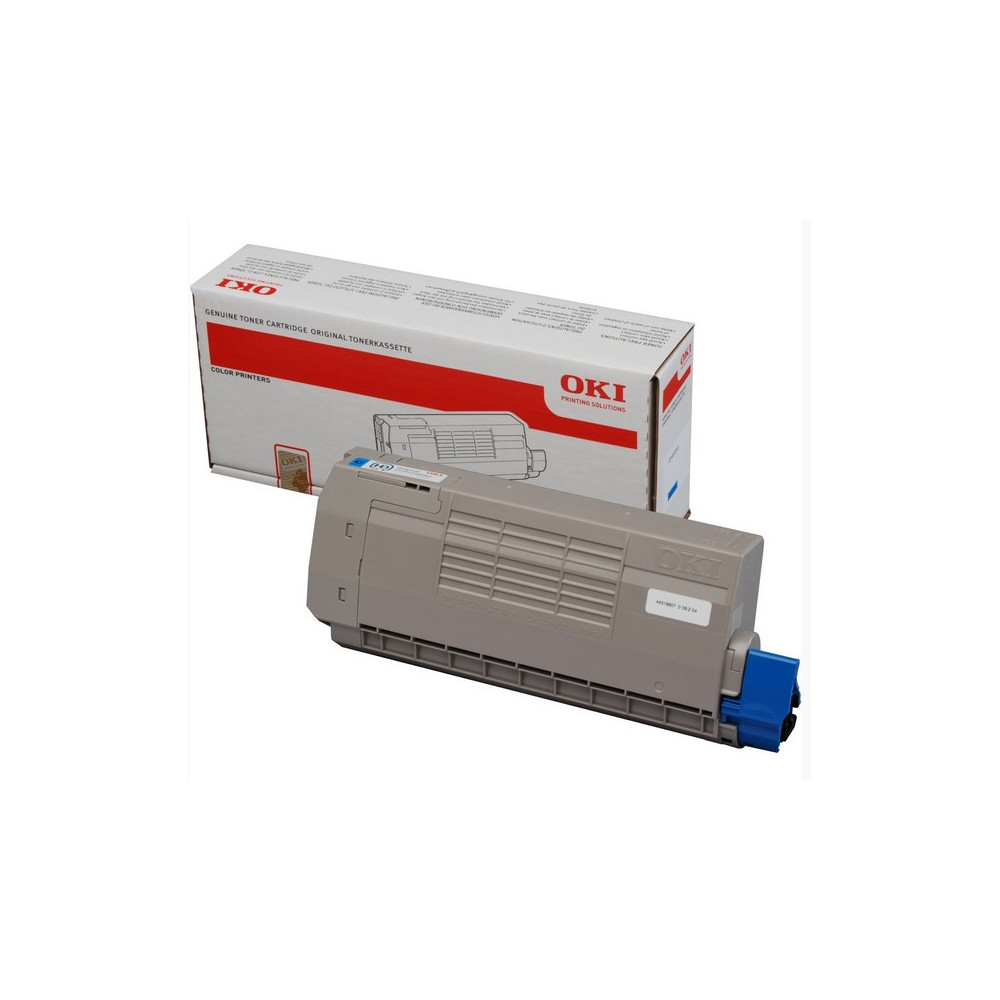 OKI Cyan Toner Cartridge Cartouche de toner Original OKI Cyan Toner Cartridge Cartouche de toner Original