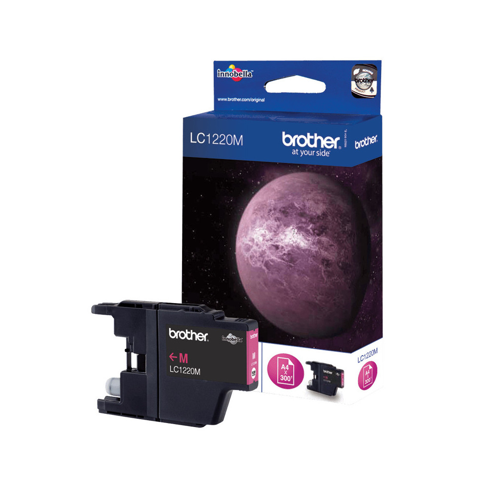 Brother LC1220M - Cartouche d'encre originale – Magenta Brother LC1220M - Cartouche d'encre originale – Magenta