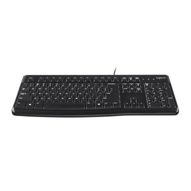Logitech K120 Corded Keyboard clavier Universel USB AZERTY Français Noir