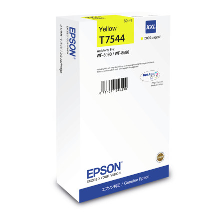 Epson Encre jaune XXL WF-8090DW   8590DWF (7 000 p)