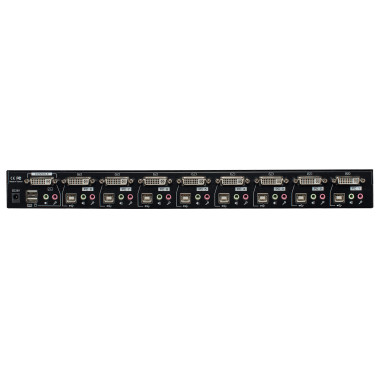 Lindy 39317 commutateur écran, clavier et souris Noir