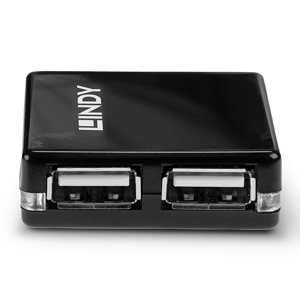 Lindy 42742 hub & concentrateur 480 Mbit s Noir