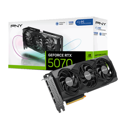 PNY00046223 PNY GeForce RTX 5070 12GB Overclocked Triple Fan