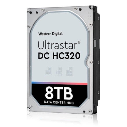 Western Digital Ultrastar DC HC320 disque dur 8 To 7200 tr min 256 Mo 3.5" Série ATA III