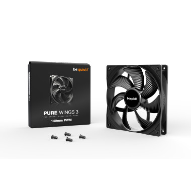 be quiet! Pure Wings 3 140 mm PWM | Ventilateur PC