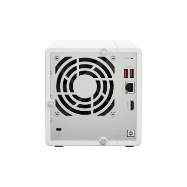 QNAP TS-364 NAS Tower Intel® Celeron® N5095 8 Go DDR4 0 To QNAP Turbo System Blanc