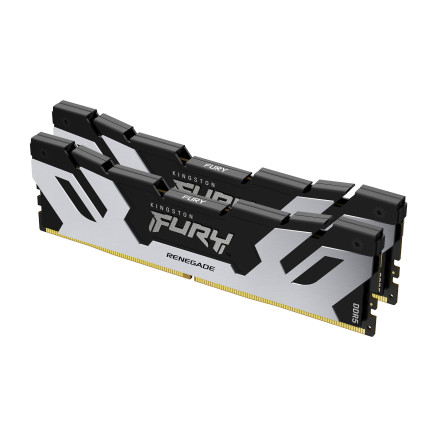 Kingston Technology FURY 96 Go 6000 MT s DDR5 CL32 DIMM (kit de 2) Renegade Argent XMP