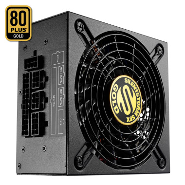 Sharkoon SilentStorm SFX Gold unité d'alimentation d'énergie 500 W 20+4 pin ATX Noir