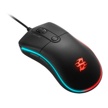 Sharkoon Skiller SGM2 souris Jouer Droitier USB Type-A Optique 6400 DPI
