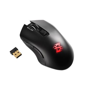 Sharkoon Skiller SGM3 souris Jouer Droitier RF Wireless + USB Type-A Optique 6000 DPI