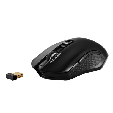 Sharkoon Skiller SGM3 souris Jouer Droitier RF Wireless + USB Type-A Optique 6000 DPI