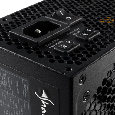 Sharkoon SilentStorm Cool Zero unité d'alimentation d'énergie 750 W 20+4 pin ATX ATX Noir