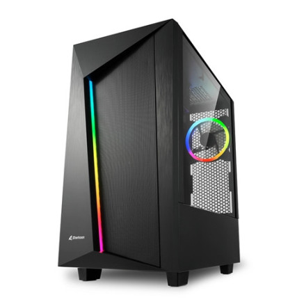 Sharkoon ELITE SHARK REV100 unité centrale Midi Tower Noir