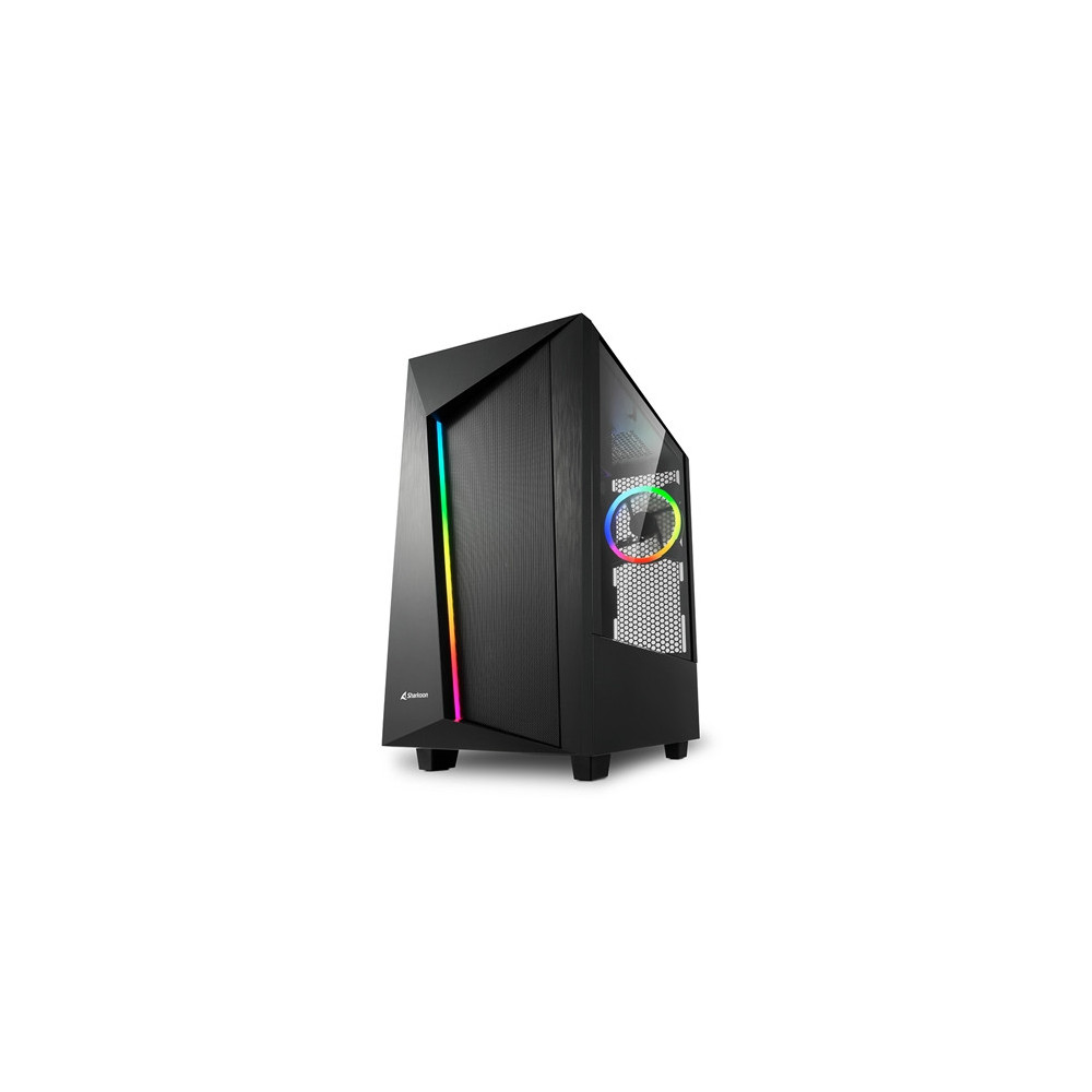 Sharkoon ELITE SHARK REV100 unité centrale Midi Tower Noir Sharkoon ELITE SHARK REV100 unité centrale Midi Tower Noir