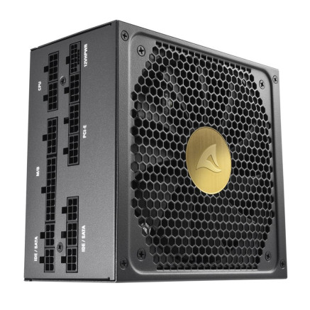 Sharkoon Rebel P30 Gold unité d'alimentation d'énergie 1000 W 20+4 pin ATX ATX Noir