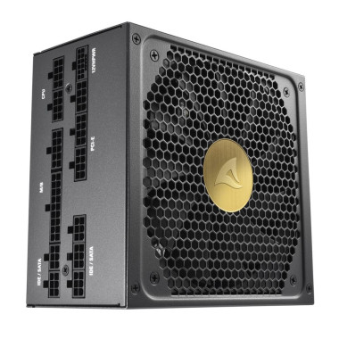 Sharkoon Rebel P30 Gold unité d'alimentation d'énergie 1000 W 20+4 pin ATX ATX Noir