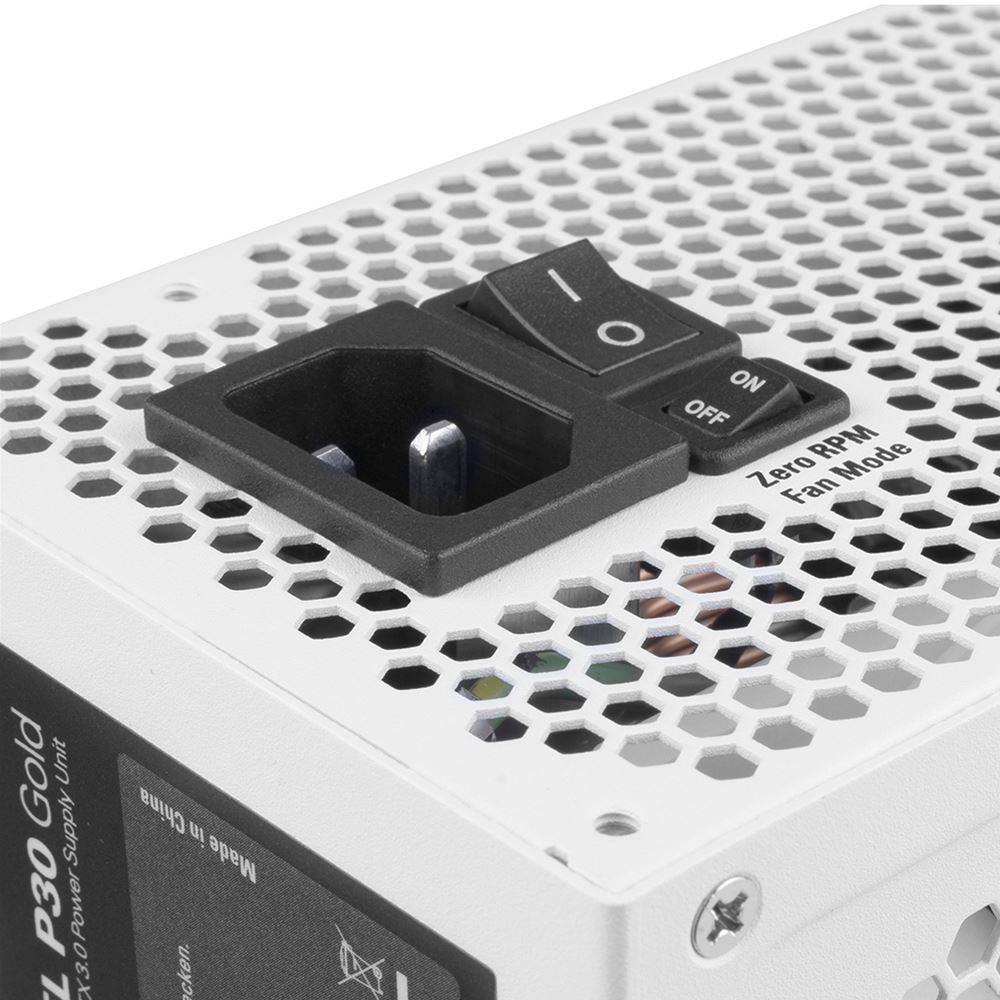 Sharkoon Rebel P30 Gold unité d'alimentation d'énergie 1000 W 20+4 pin ATX ATX Blanc