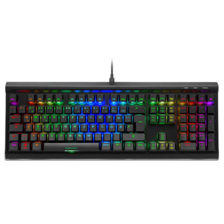 Sharkoon SKILLER SGK40 clavier Bureau USB Allemand Noir