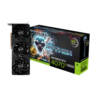 Gainward GeForce RTX 4070 Ti SUPER Python III OC NVIDIA 16 Go GDDR6X