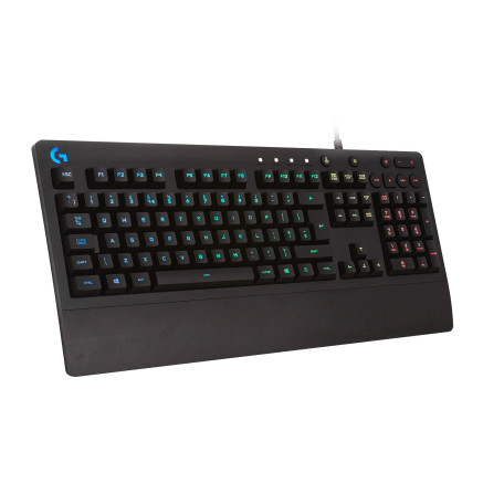 Logitech G G213 Prodigy clavier Jouer USB QWERTZ Allemand Noir
