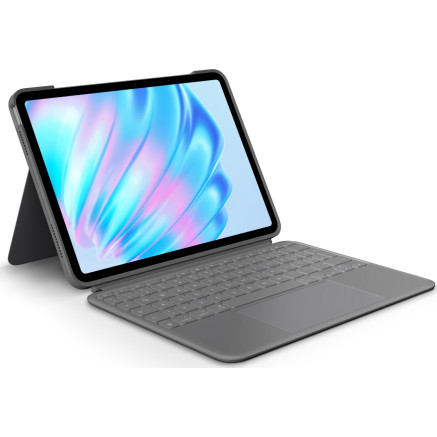 Logitech Combo Touch QWERTZ Allemand Smart Connector Gris