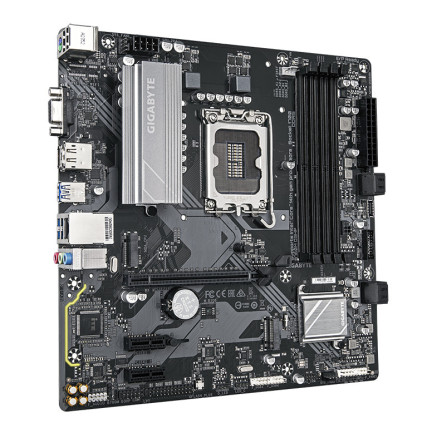 GIGABYTE B760M D3HP Carte Mère - Processeurs Intel Core 14ème Génération, VRM 4+1+1 phases, jusqu'à 5600 MHz DDR5, 2xPCIe 4.0