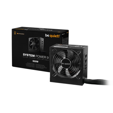 be quiet! System Power 9 500 W CM | Alimentation, 80 Plus Bronze