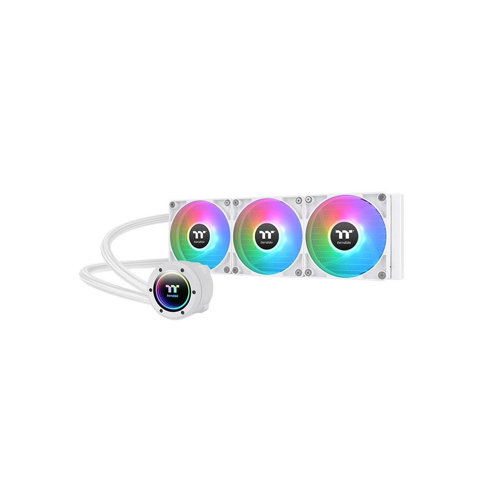 Thermaltake TH360 V2 ARGB Processeur Kit de refroidissement du liquide 36 cm Blanc 1 pièce(s) Thermaltake TH360 V2 ARGB Processeur Kit de refroidissement du liquide 36 cm Blanc 1 pièce(s)