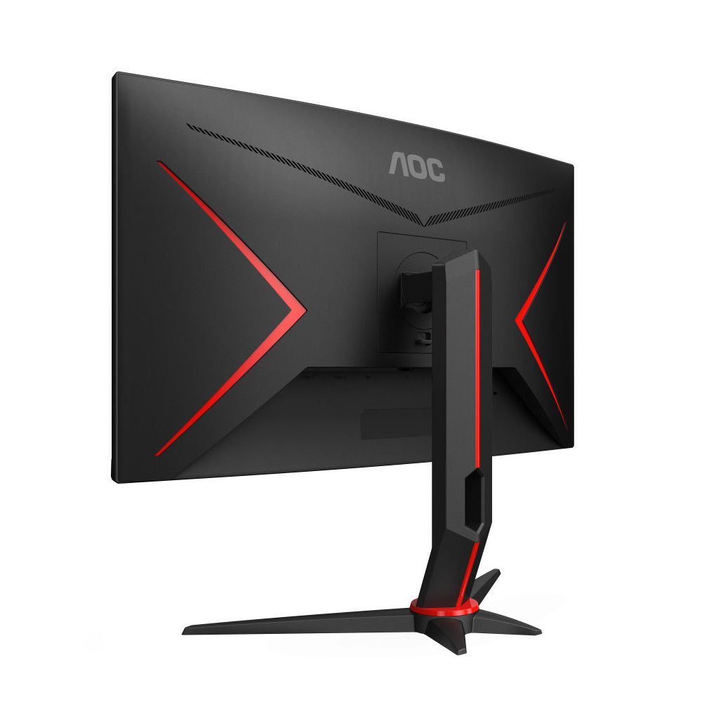 AOC CQ27G2S BK écran plat de PC 68,6 cm (27") 2560 x 1440 pixels Quad HD Noir, Rouge