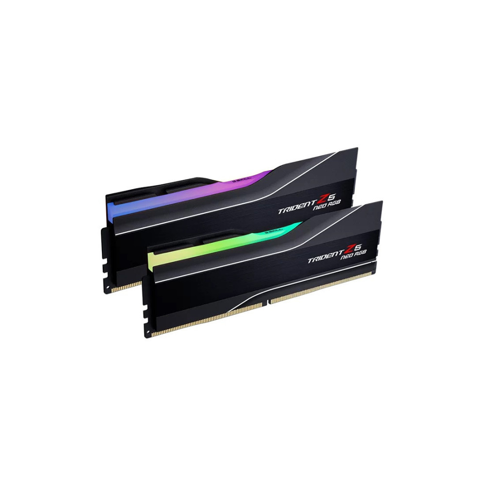 G.Skill Trident Z5 Neo RGB F5-6000J3040G32GX2-TZ5NR module de mémoire 64 Go 2 x 32 Go DDR5 6000 MHz G.Skill Trident Z5 Neo RGB F5-6000J3040G32GX2-TZ5NR module de mémoire 64 Go 2 x 32 Go DDR5 6000 MHz